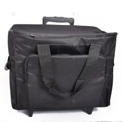 Housse A Roulette Semi-Rigide - 50x24x40cm - Noir